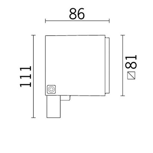 iPro mini 78° 3000K Floodlight, grey