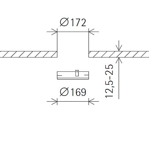 82937.000 MOUNTING RING for ERCO luminaires