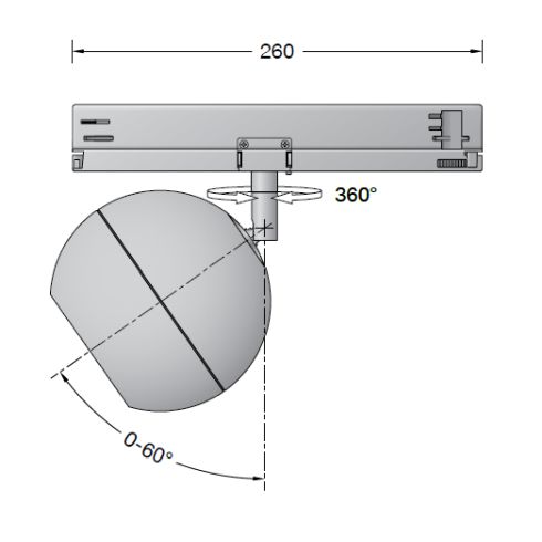 50964.5K3 Spotlight for 3-circuit Eurostandard-Plus® systems