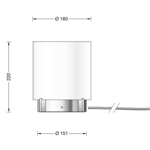 67544.3K3 Table luminaire