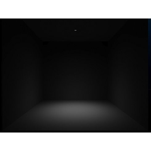 MINILOFT SQUARE white LED ceiling luminaire