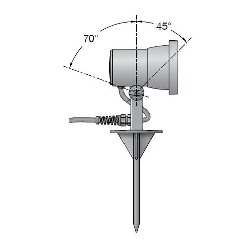 84822K3 - BEGA UniLink Portable garden floodlight, graphite