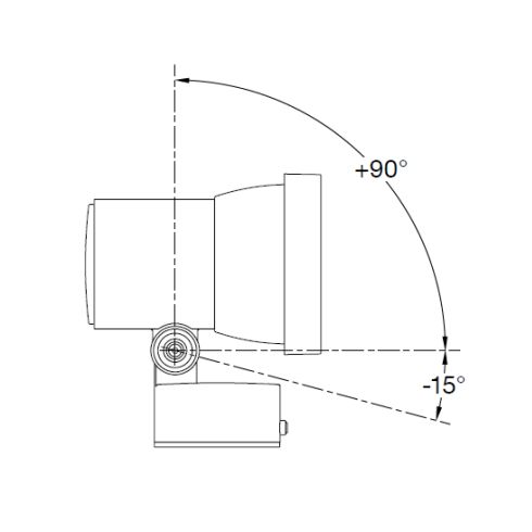 84944K4 Compact LED floodlight