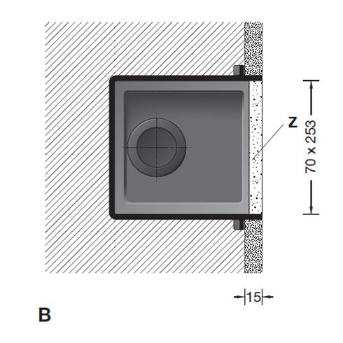 Accessory - 10422 Installation housing