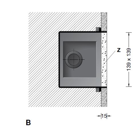 Accessory - 10463 Installation housing