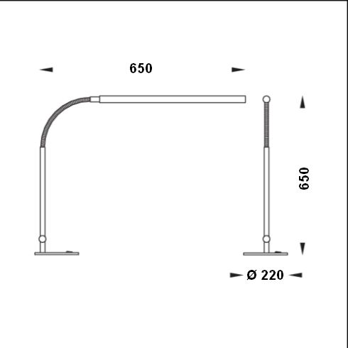 LUMINA LED table luminaire