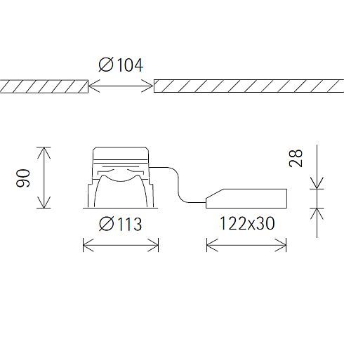 42000.000 QUINTESSENCE Downlight