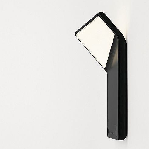 Winglet CL black Cableless wall luminaire