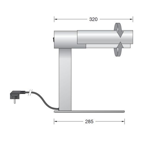 50961.2K4 LED table luminaire