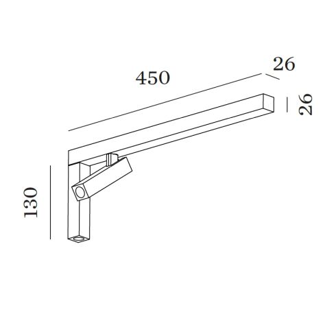 MICK 2.0 2700K LED ceiling spotlight, white