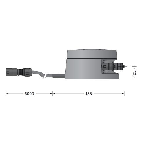 13568 - BEGA Plug & Play 48V Smart Extender with connecting cable and 48V plug