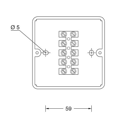 Accessory - 70730 Distribution box