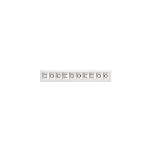 Laser Blade Frame - 10 Recessed LED ceiling luminaire, white