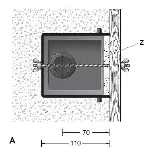 Accessory - 10422 Installation housing