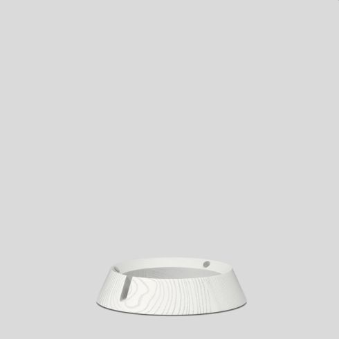 13277 - ash white Wooden base for BEGA table luminaires