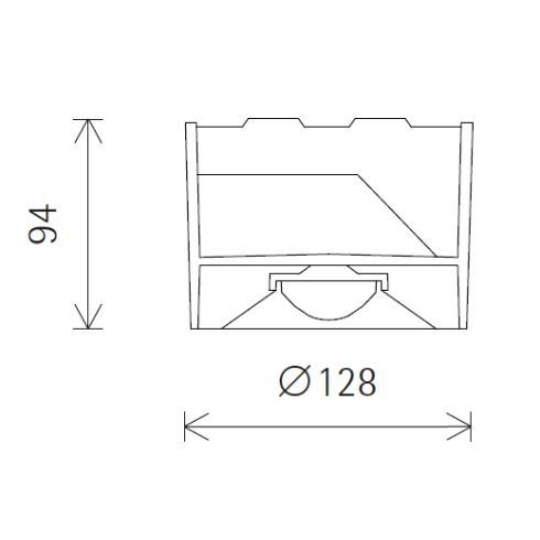 86331.000 SKIM Surface-mounted downlight