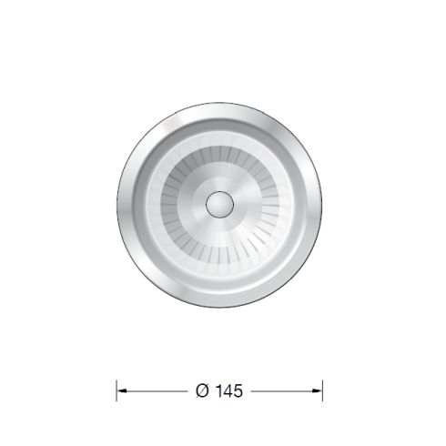 50687K3 Recessed ceiling luminaire - downlight