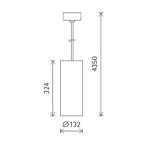 85784.000 QUINTESSENCE Pendant downlight