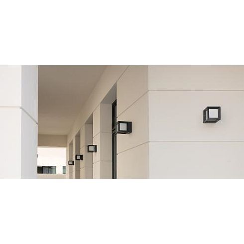 22423K3 Wall, ceiling and pillar luminaire, graphite