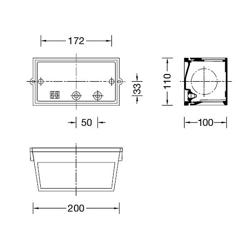 22397K3 Wall luminaire