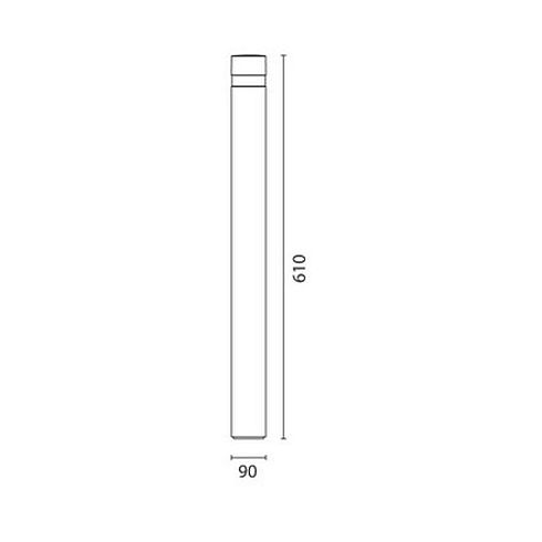 iWay 610 LED bollard