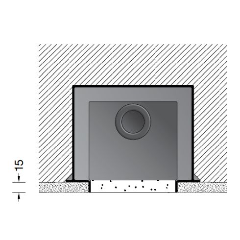 Accessory - 13500 Installation housing