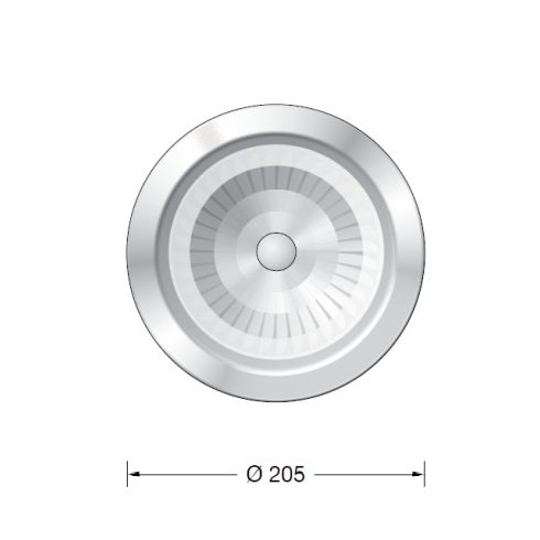 50689K3 Recessed ceiling luminaire - downlight