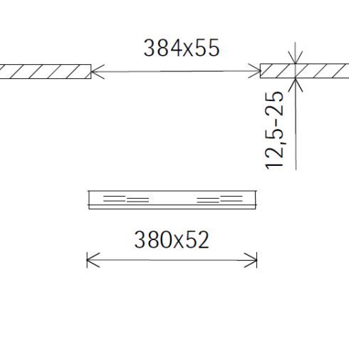 87154.000 MOUNTING FRAME for ERCO luminaires