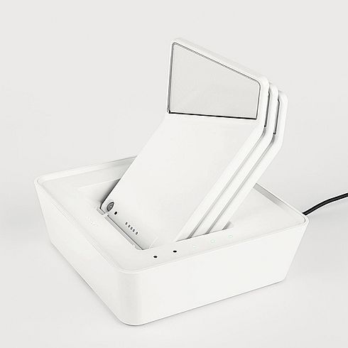 Winglet CL Set 3 white Cableless wall luminaire set with Basket Charger