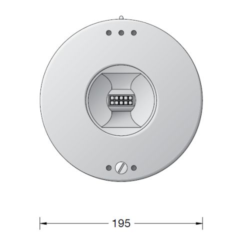 99812K3 LED recessed swimming pool luminaire