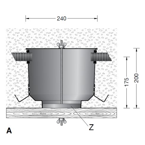 Accessory - 10441 Installation housing