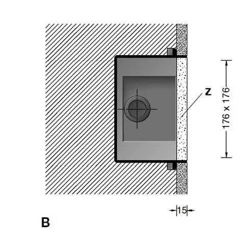 Accessory - 10489 Installation housing