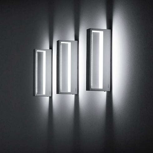 MINICOOL 220 grey LED wall luminaire