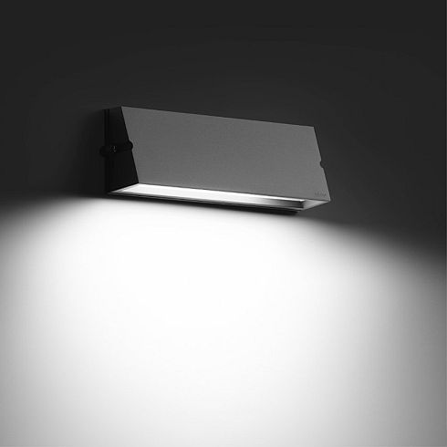 22280K3 LED wall luminaire, graphite