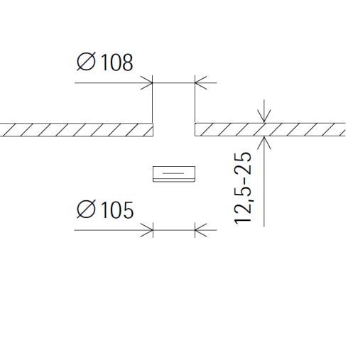 82935.000 MOUNTING RING for ERCO luminaires