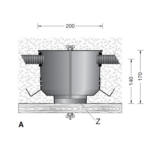 Accessory - 10440 Installation housing