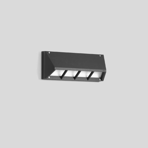 22385 LED wall luminaire, graphite