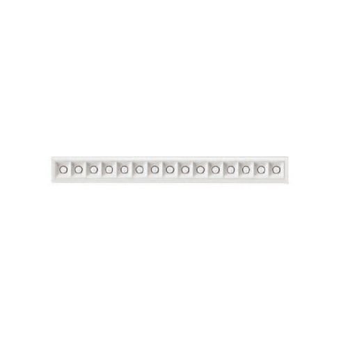 Laser Blade Frame - 15 Recessed LED ceiling luminaire, white