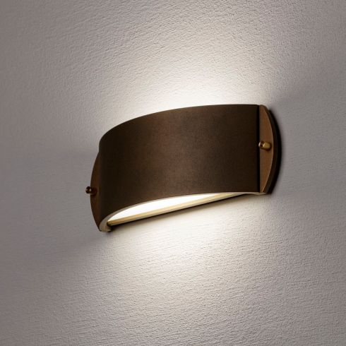 31051BK3 LED wall luminaire, bronze