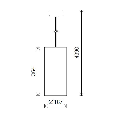 85790.000 QUINTESSENCE Pendant downlight